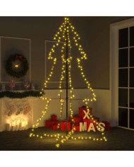 Arbre de Noël cône 240 LED d'intérieur/d'extérieur 118x180 cm | Mobilier & Déco