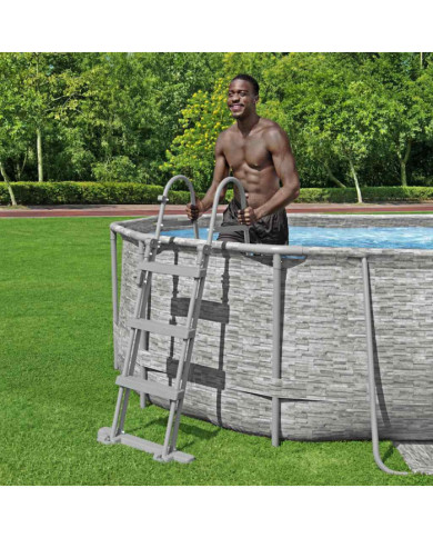 Bestway Échelle de piscine à 4 marches Flowclear 107 cm | Mobilier & Déco