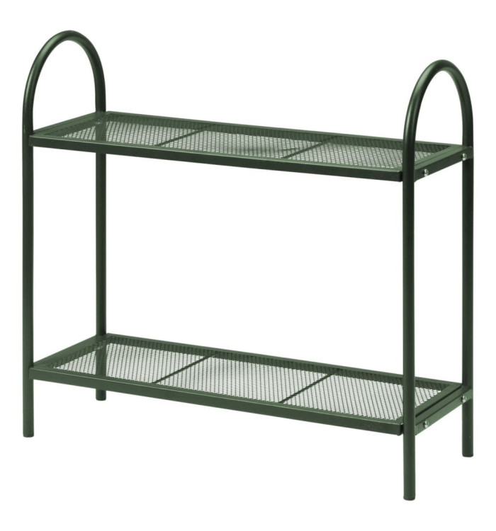 ProGarden Support de plantes maille 60x22x58 cm vert foncé mat | Mobilier & Déco