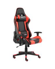 Chaise de jeu pivotante Rouge PVC | Mobilier & Déco