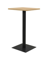 Table de bistro Couleur chêne 70x70x107 cm | Mobilier & Déco