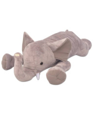 Éléphant jouet en peluche XXL 95 cm | Mobilier & Déco