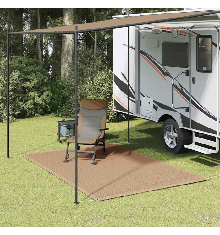 Tapis de tente 250x200 cm Taupe | Mobilier & Déco