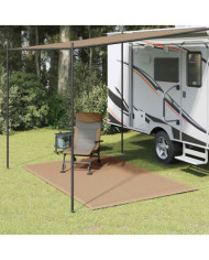 Tapis de tente 250x200 cm Taupe | Mobilier & Déco