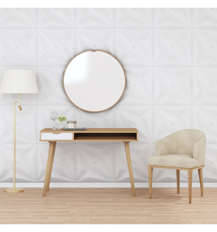 Panneaux muraux 48 pcs blanc 50x50 cm XPS 12 m² étoile | Mobilier & Déco