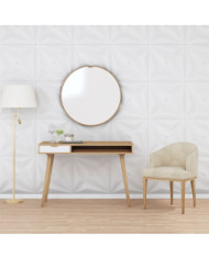 Panneaux muraux 48 pcs blanc 50x50 cm XPS 12 m² étoile | Mobilier & Déco