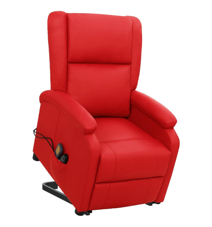 Fauteuil de massage Rouge Similicuir | Mobilier & Déco