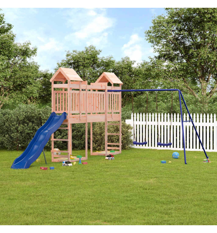 Aire de jeux d'extérieur bois massif de douglas | Mobilier & Déco