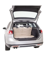TRIXIE Couverture de coffre auto avec pare-choc Beige et noir | Mobilier & Déco