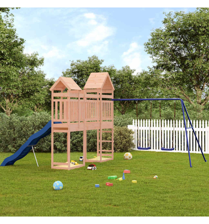Aire de jeux d'extérieur bois massif de douglas | Mobilier & Déco