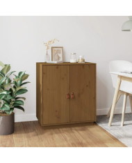 Buffet Marron miel 65,5x40x75 cm Bois massif de pin | Mobilier & Déco