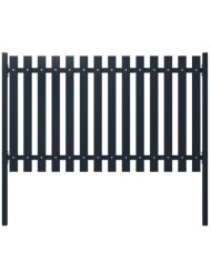 Panneau clôture Anthracite 174,5x100 cm Acier enduit de poudre | Mobilier & Déco