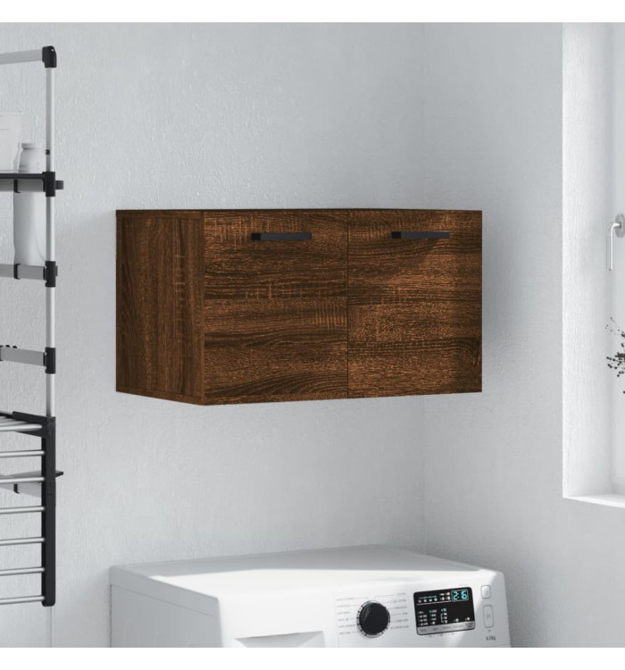 Armoire murale Chêne marron 60x36,5x35 cm Bois d'ingénierie | Mobilier & Déco