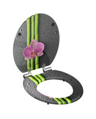 SCHÜTTE Siège de toilette avec fermeture en douceur ASIA | Mobilier & Déco