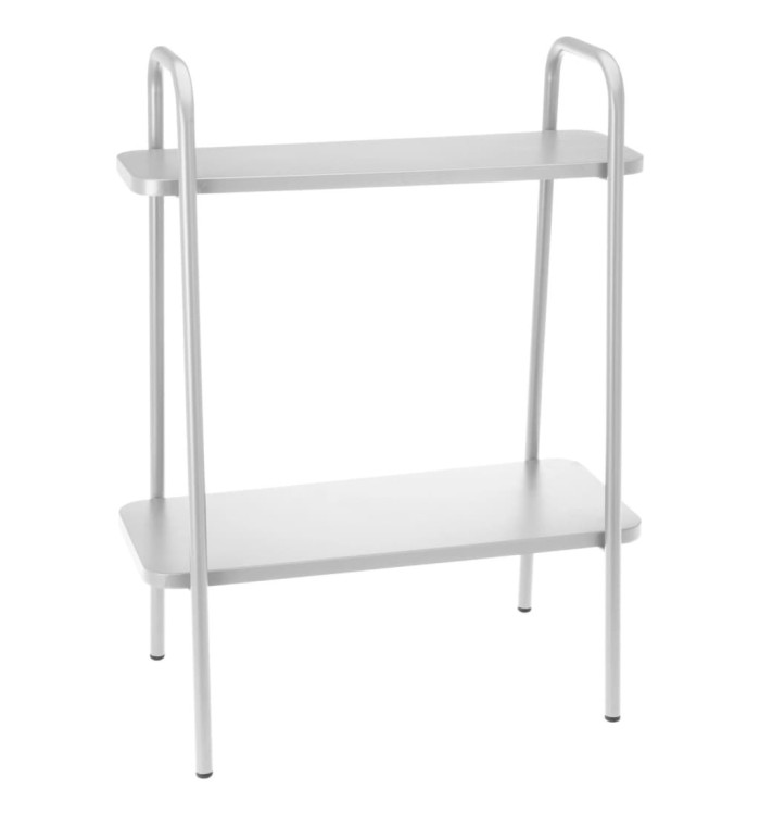 ProGarden Étagère à fleurs 50x26x66 cm Gris mat | Mobilier & Déco