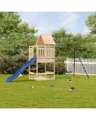 Aire de jeux d'extérieur bois de pin massif | Mobilier & Déco