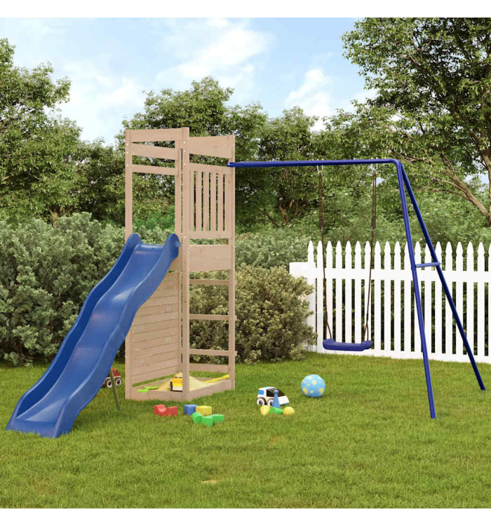 Aire de jeux d'extérieur bois de pin massif | Mobilier & Déco