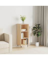 Buffet chêne sonoma 34,5x32,5x90 cm bois d'ingénierie | Mobilier & Déco