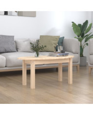 Table basse 80x40x35 cm Bois massif de pin | Mobilier & Déco
