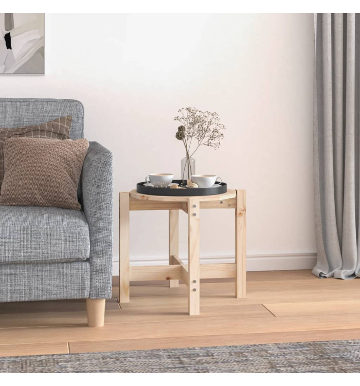 Table basse Ø 52,5x45 cm Bois massif de pin | Mobilier & Déco