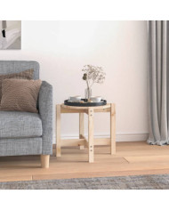 Table basse Ø 52,5x45 cm Bois massif de pin | Mobilier & Déco