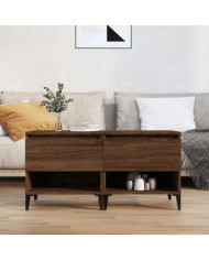 Tables d'appoint 2 pcs Chêne marron 50x46x50 cm Bois ingénierie | Mobilier & Déco