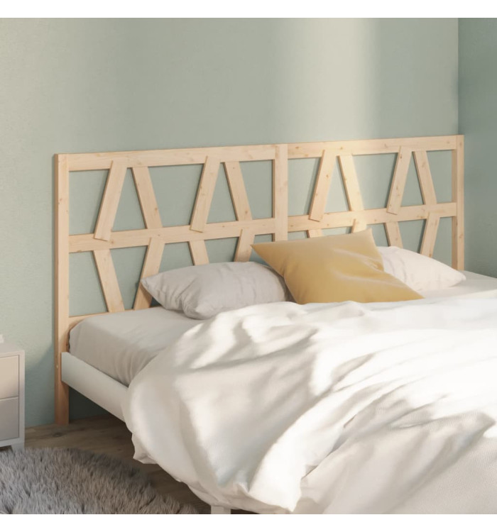 Tête de lit 206x4x100 cm Bois massif de pin | Mobilier & Déco