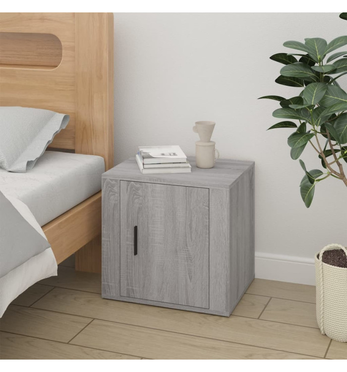 Table de chevet Sonoma gris 50x39x47 cm | Mobilier & Déco