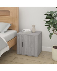 Table de chevet Sonoma gris 50x39x47 cm | Mobilier & Déco