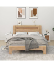 Tables de chevet 2 pcs Blanc brillant 50x39x47 cm | Mobilier & Déco