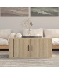 Table basse Chêne sonoma 80x50x36 cm Bois d'ingénierie | Mobilier & Déco