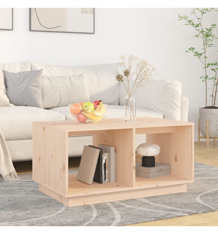 Table basse 80x50x40 cm Bois massif de pin | Mobilier & Déco