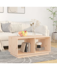 Table basse 80x50x40 cm Bois massif de pin | Mobilier & Déco