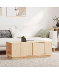 Table basse 110x50x40 cm Bois massif de pin | Mobilier & Déco
