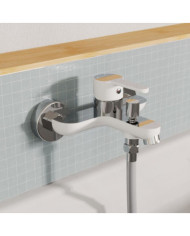EISL Mitigeur de salle de bain DIZIANI blanc-chrome | Mobilier & Déco