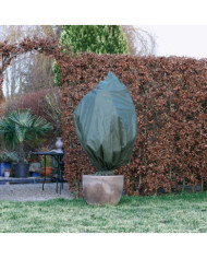 Nature Couvertures polaire d'hiver 3 pcs 50 g/m² 100x50 cm vert | Mobilier & Déco