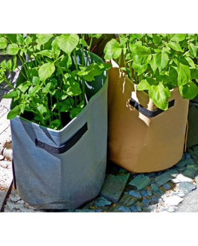 Nature Sac de culture de pommes de terre 37 L beige | Mobilier & Déco