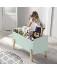 Vipack Boîte à jouets Kiddy Bois Vert menthe | Mobilier & Déco