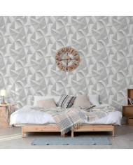 DUTCH WALLCOVERINGS Papier peint Onyx Gris clair | Mobilier & Déco