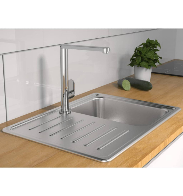 SCHÜTTE Mitigeur d'évier avec bec verseur haut CHICAGO chrome | Mobilier & Déco
