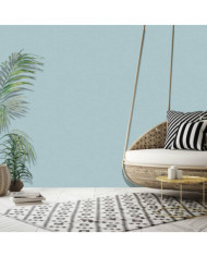 DUTCH WALLCOVERINGS Papier peint simple Bleu clair | Mobilier & Déco