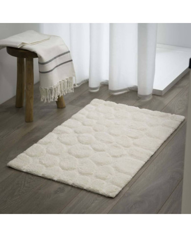 Sealskin Tapis de bain Pebbles Coton 60x90 cm Ivoire | Mobilier & Déco