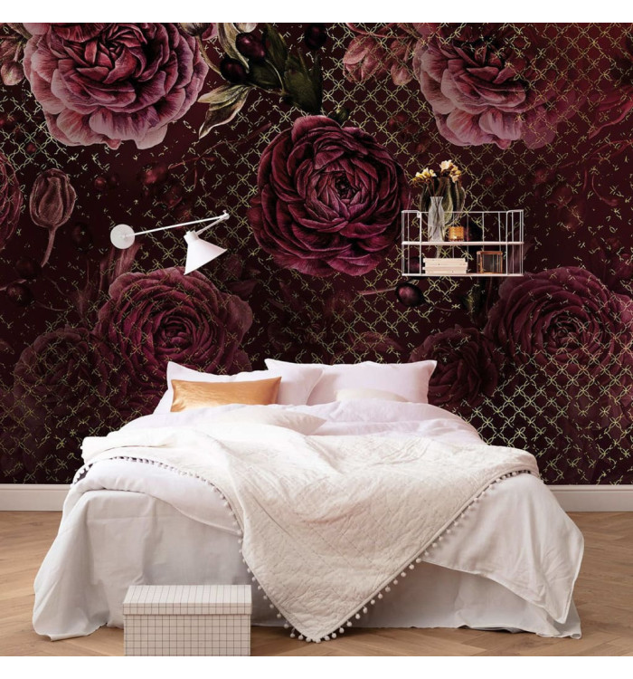 Komar Papier peint photo Rouge Intense 350x280 cm | Mobilier & Déco