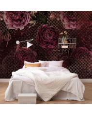 Komar Papier peint photo Rouge Intense 350x280 cm | Mobilier & Déco