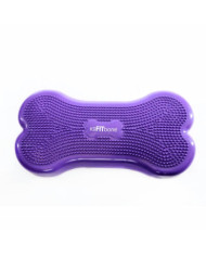 FitPAWS Plate-forme d'équilibre d'animaux Giant K9FITbone PVC Violet | Mobilier & Déco