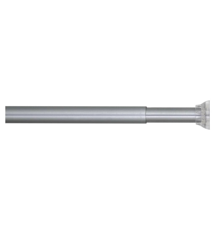 Sealskin Tringle de rideau de douche télescopique 185 cm Gris mat | Mobilier & Déco