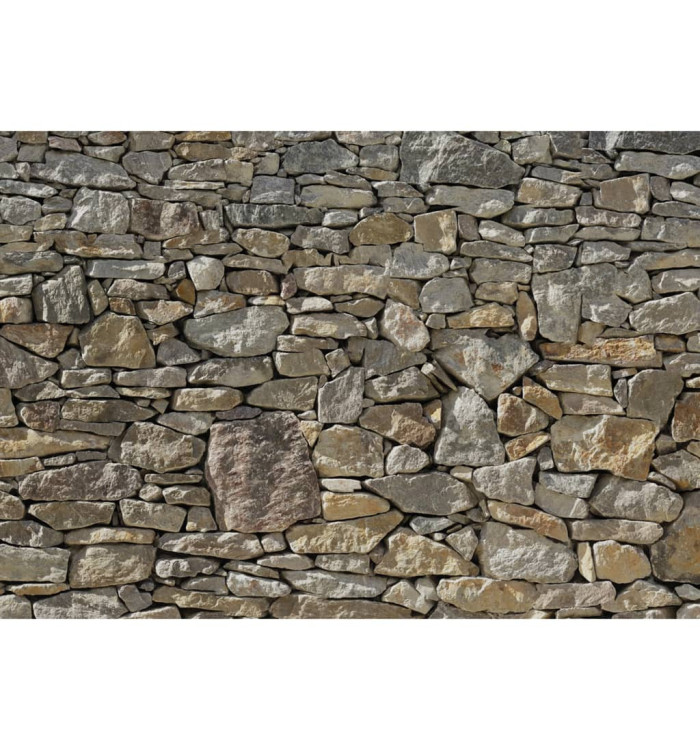 Komar Photo murale Stone Wall 368 x 254 cm 8-727 | Mobilier & Déco