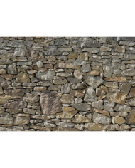 Komar Photo murale Stone Wall 368 x 254 cm 8-727 | Mobilier & Déco
