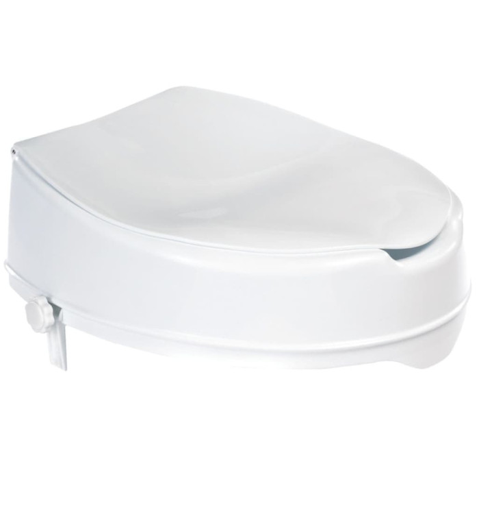 RIDDER Siège de toilette avec couvercle blanc 150 kg A0071001 | Mobilier & Déco