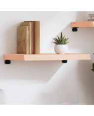 Étagère murale 60x30x(2-6) cm bois de chêne massif non traité | Mobilier & Déco